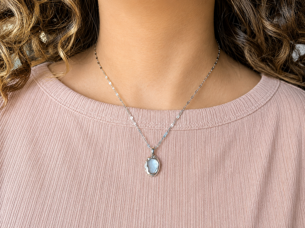 Collar Maia Plateado