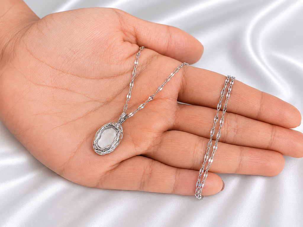 Collar Maia Plateado