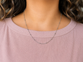 Collar Plateado Alcyone