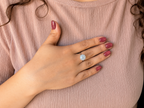 Anillo Vega Plateado - Anti ansiedad