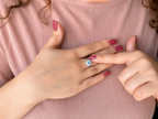 Anillo Vega Plateado - Anti ansiedad